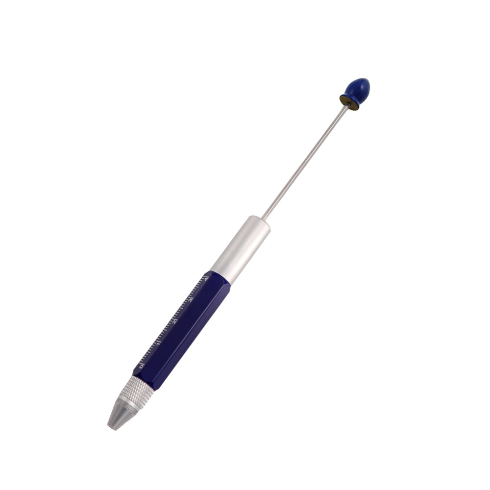 Wholesale Beadable Pens Writing Scale Touch Screwdriver Multifunctional Pen DIY Metal Pen